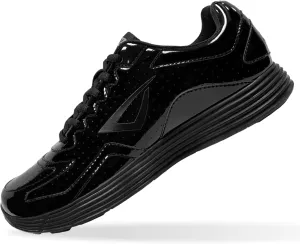 3N2 Men's Reaction Vx1 Basketball Referee Officials Shoe, Black Patent Leather, 8.5
