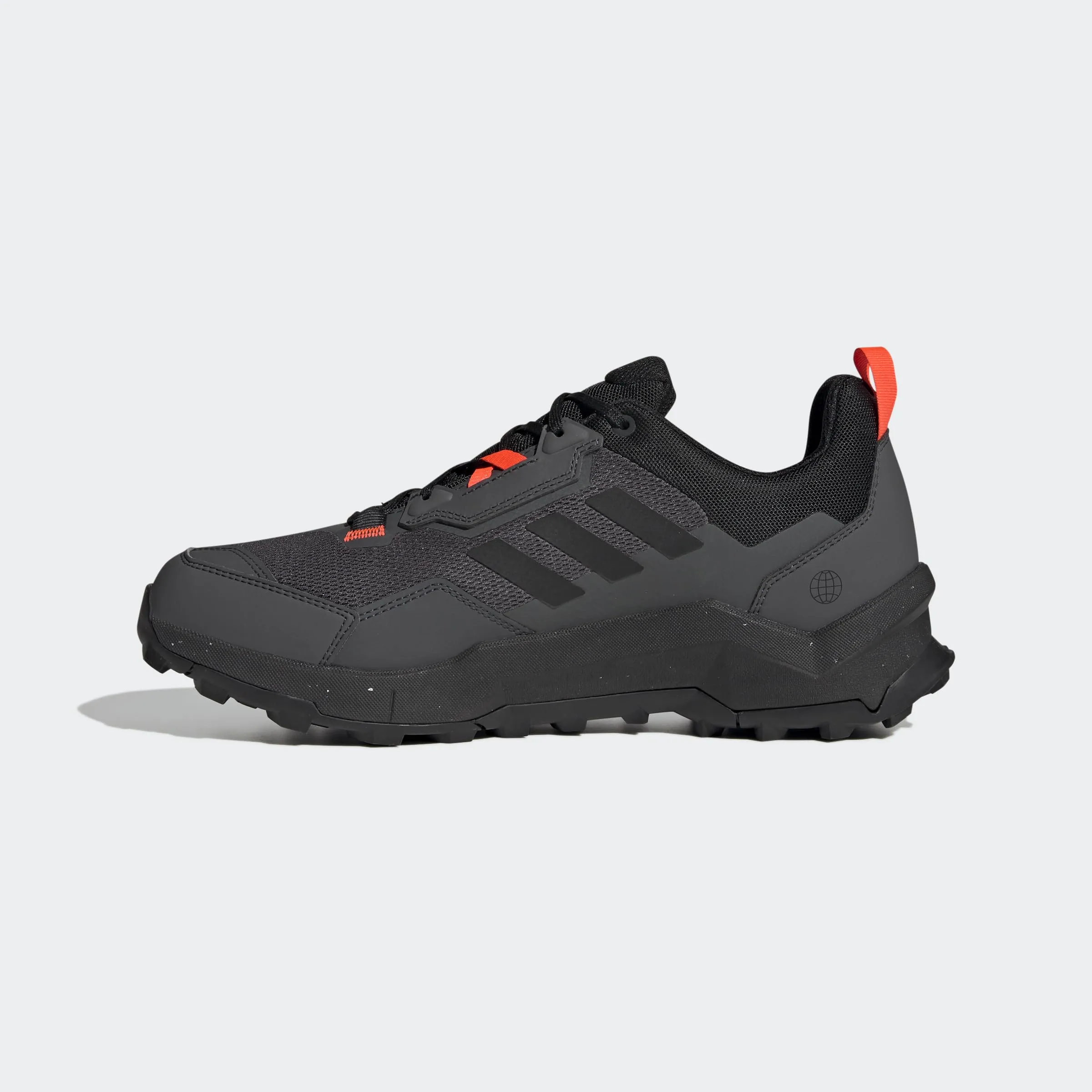 adidas Men's Terrex AX4 Hiking Sneakers, Grey/Red