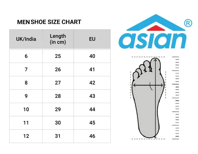 ASIAN Wonder-13 Pro Running, Walking, Gym Lightweight Eva Sole with Extra Jump Sneaker Shoes for Men & Boys 8 UK