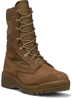 Belleville Arm Your Feet 550 ST 8 Inch Hot Weather Steel Toe Boots (EGA) - Mojave Cattlehide Leather Tactical Boots for Men - Safety Rates for Electrical Hazard Resistance (EH - Mojave