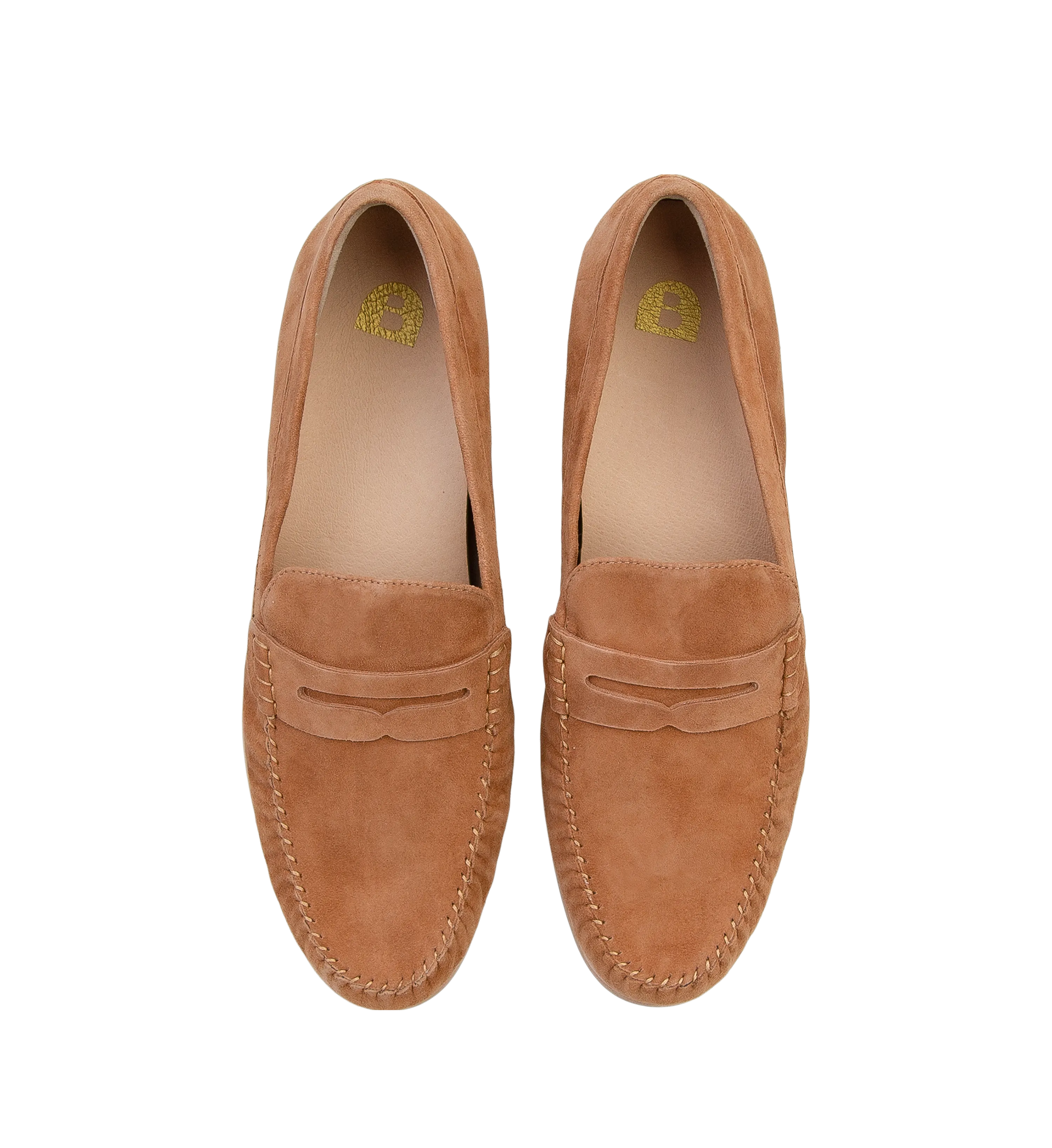 Broadbill Tan Suede Loafers