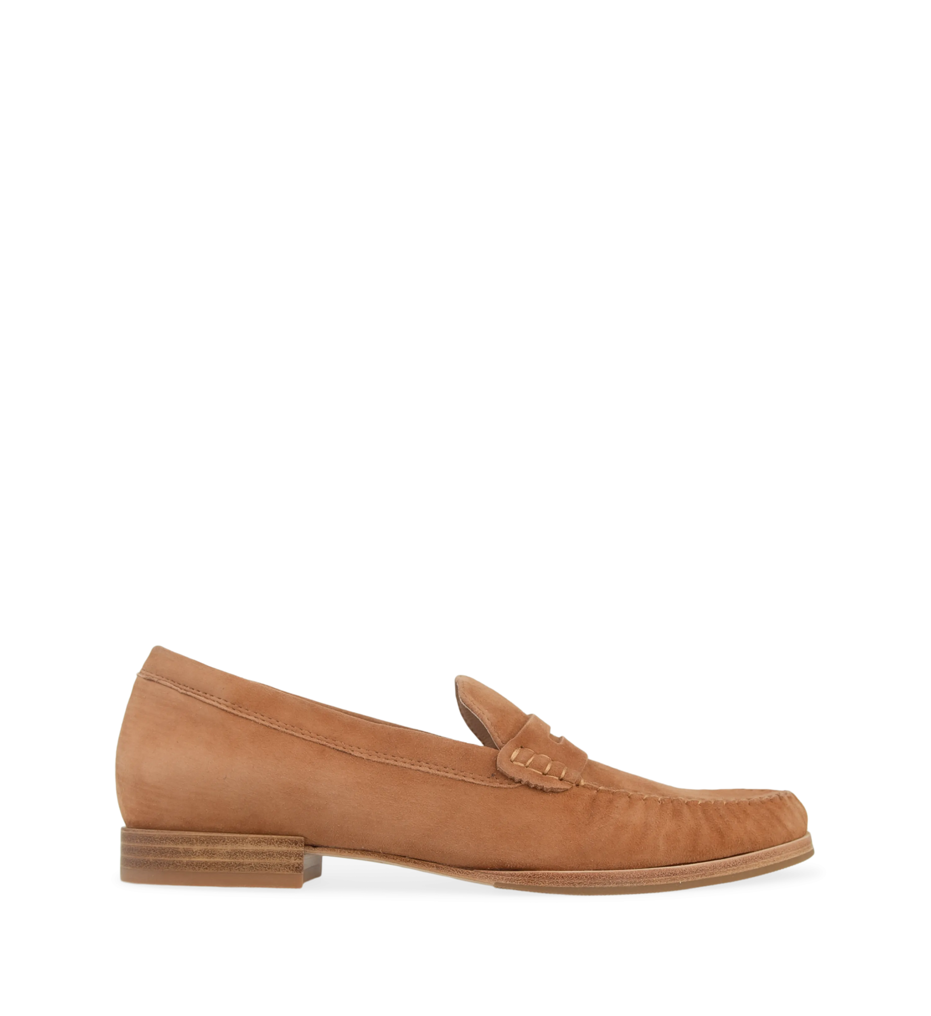Broadbill Tan Suede Loafers