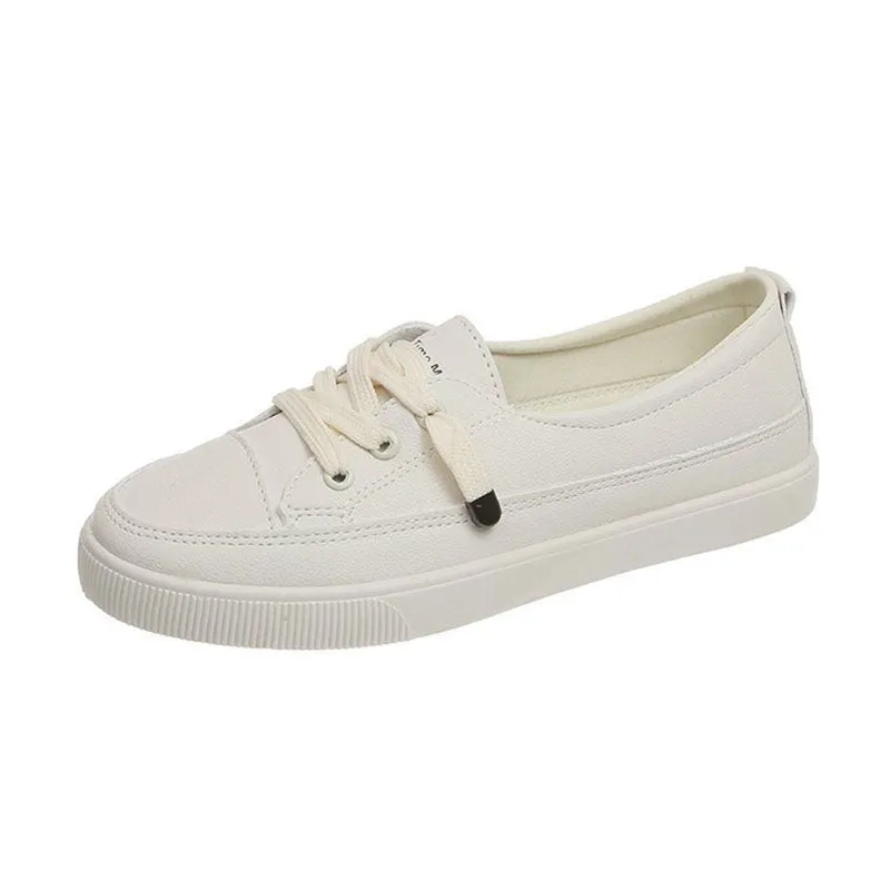 Casual Lace Up Flat Sneakers