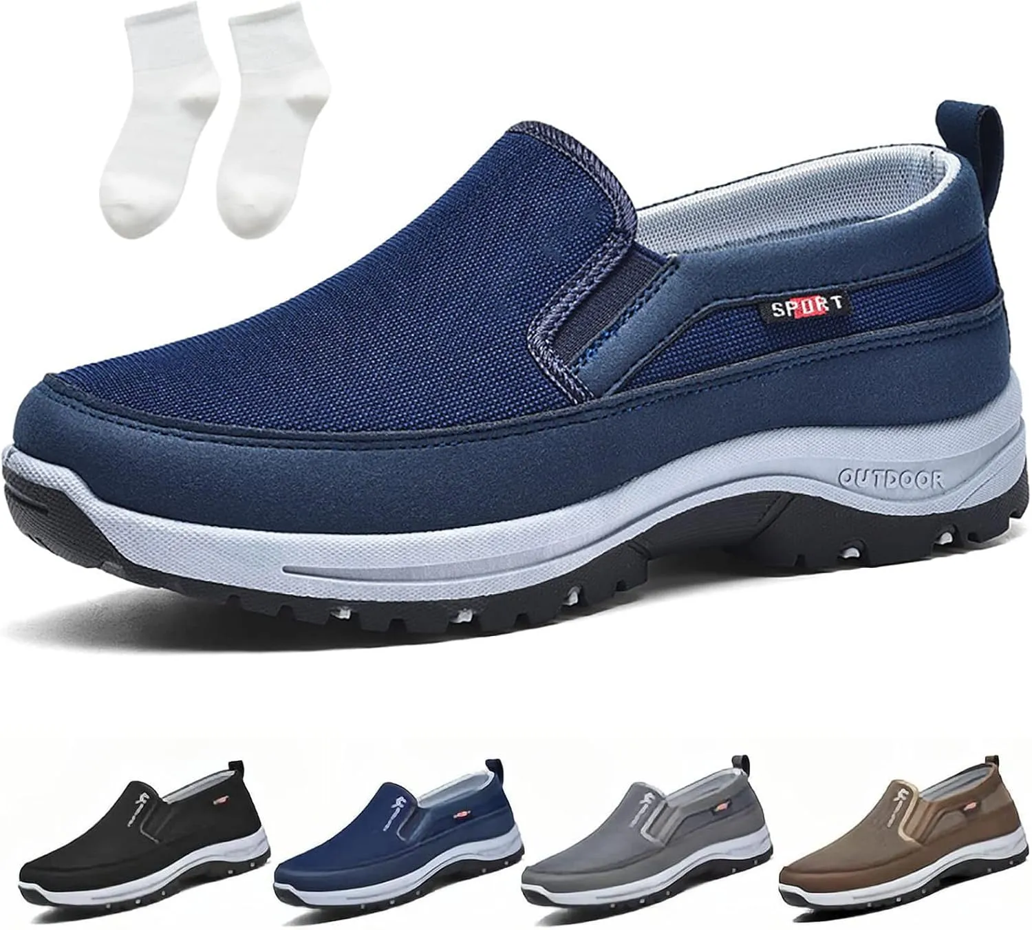 Cna Trop Shoes For Men, Ztigerz Breathable Shoes, Breathable Orthopedic Travel Plimsolls Men