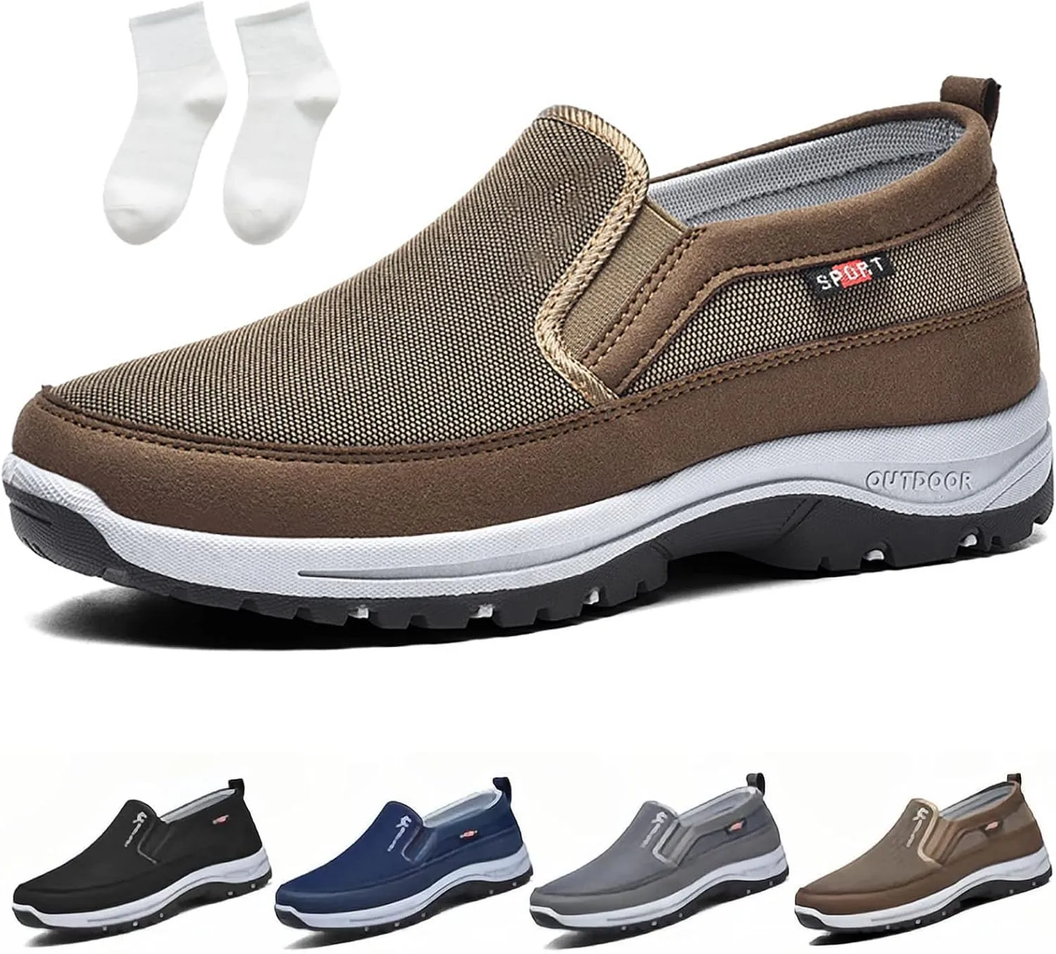 Cna Trop Shoes For Men, Ztigerz Breathable Shoes, Breathable Orthopedic Travel Plimsolls Men