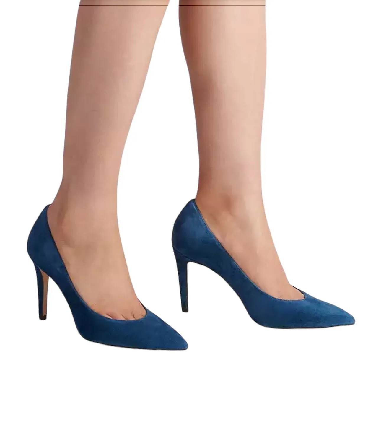 Coach Skyler Suede Pumps 9.5 B True Blue