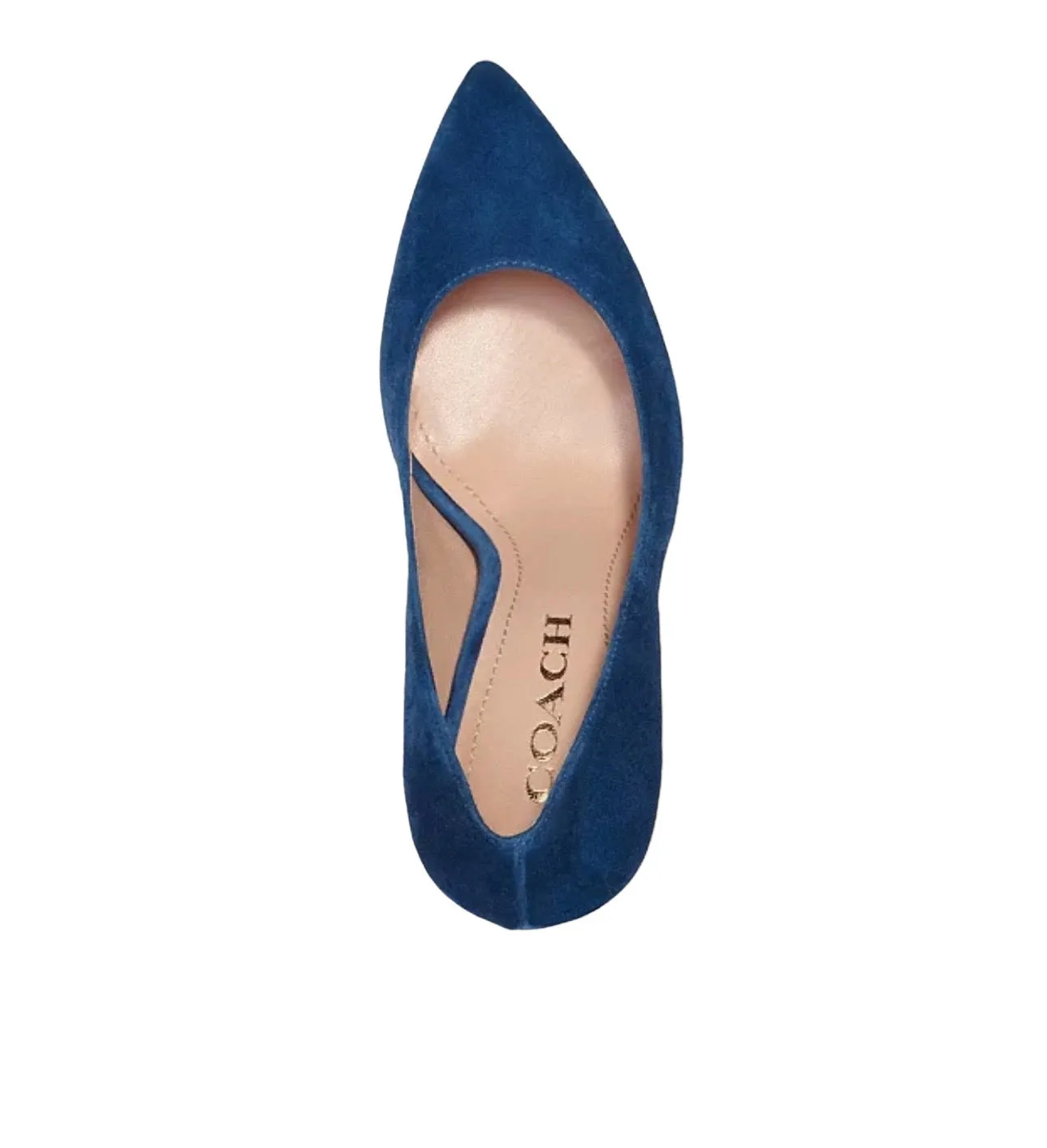Coach Skyler Suede Pumps 9.5 B True Blue