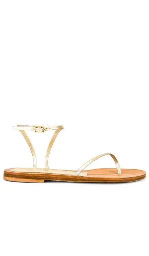 CoRNETTI Goloritze Sandal in Metallic Gold