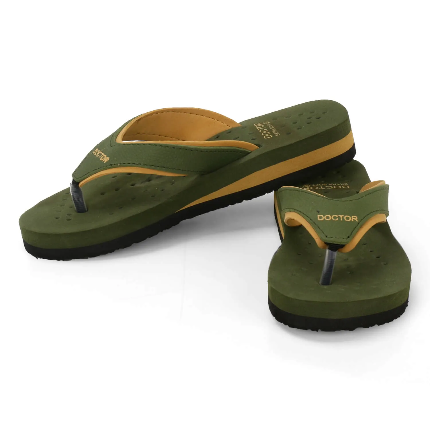 DOCTOR EXTRA SOFT Women's Slippers/Flip-flops OR-D-18 Anti-Skid & Pregnancy, House Slippers