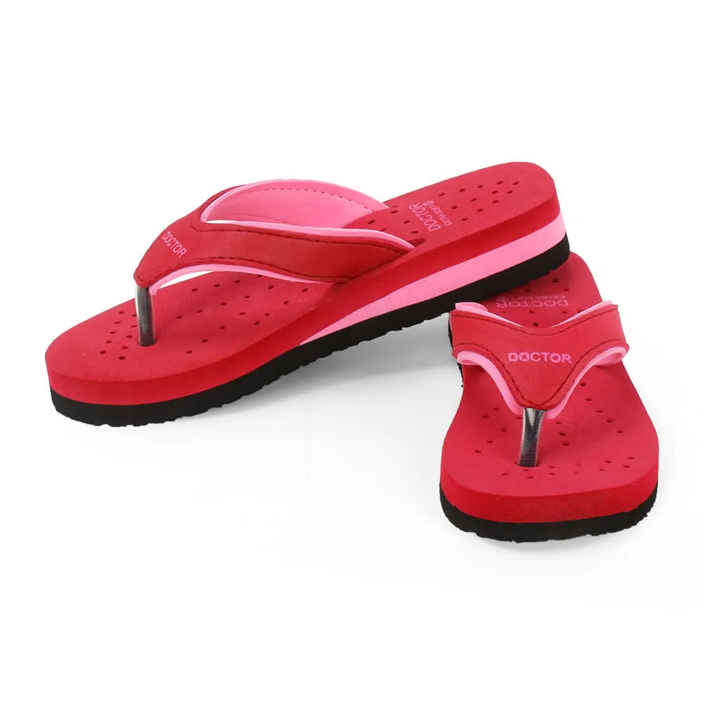 DOCTOR EXTRA SOFT Women's Slippers/Flip-flops OR-D-18 Anti-Skid & Pregnancy, House Slippers