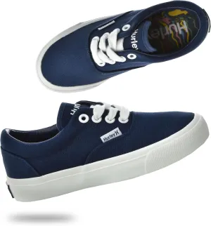 Hurley Marley Kids Lace Up Canvas Sneakers ?C Low Cut Skateboarding Shoes for Kids, Sports Shoes for Boys and Girls