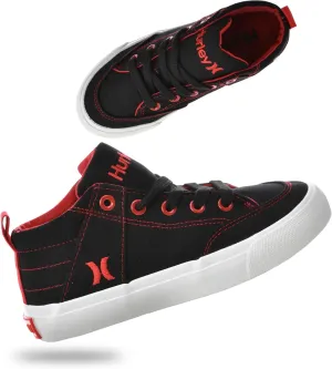Hurley Roddy Kids High Top Skateboard Sneakers, Sports Shoes for Boys and Girls