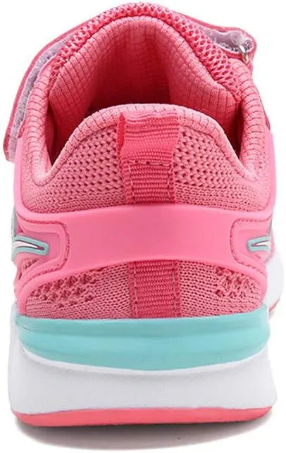 IWIHMIV Kids Tennis Running Shoes Athletic Lightweight Sports Lightweight Walking Shoes for Boys Girls