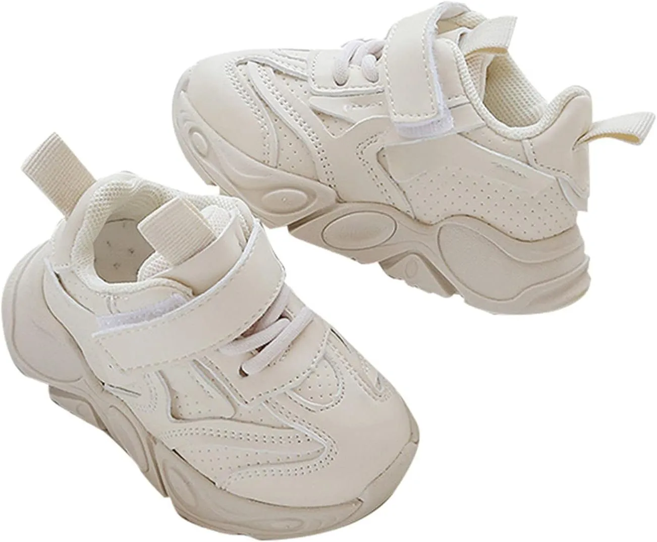 IWIHMIV Kids Tennis Running Shoes Athletic Lightweight Sports Lightweight Walking Shoes for Boys Girls