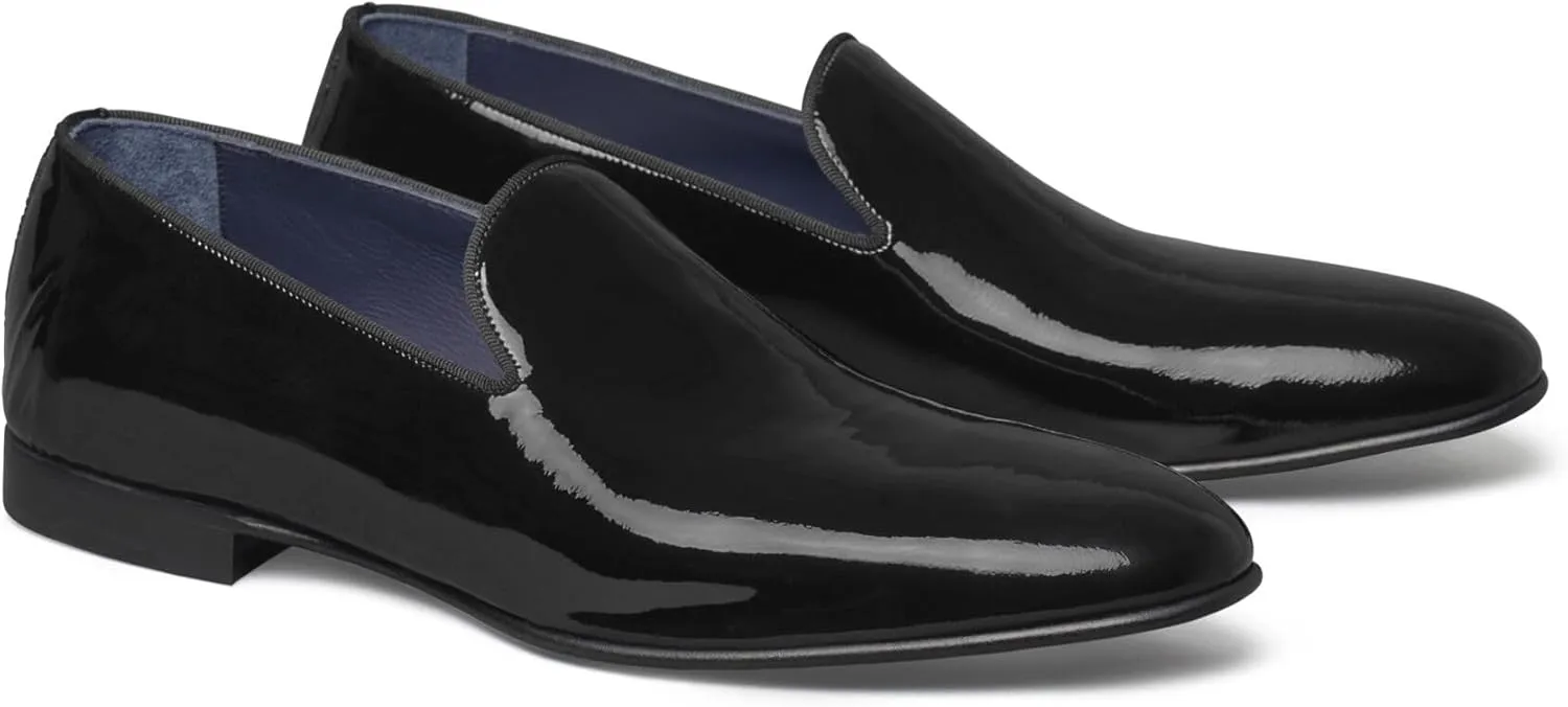 Johnston & Murphy Men??s Kinser Slip On Shoe ?C Men's Dress Shoes, Dress Shoes for Men, Italian Leather Shoes, Men??s Work Shoes, Cushioned Footbed & Leather Sole