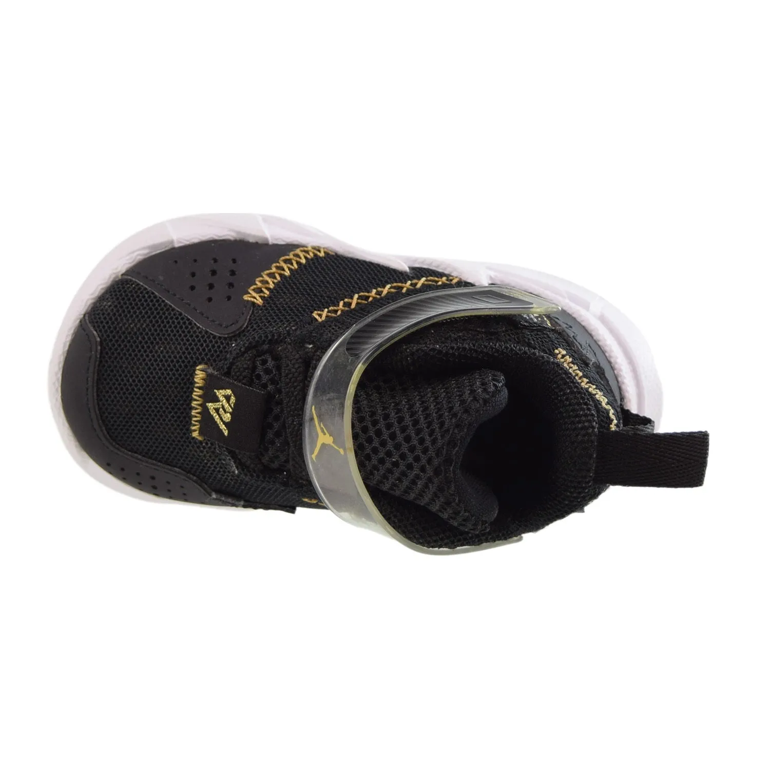 Jordan Why Not Zer0.3 The Family (TD) Toddler Shoes Black-Metallic Gold-White