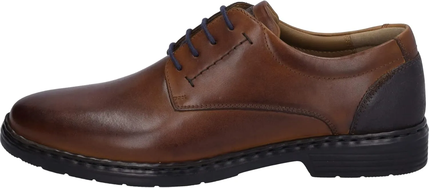 Josef Seibel Men's Classic Lace-Up Half Shoe Loafer Flat