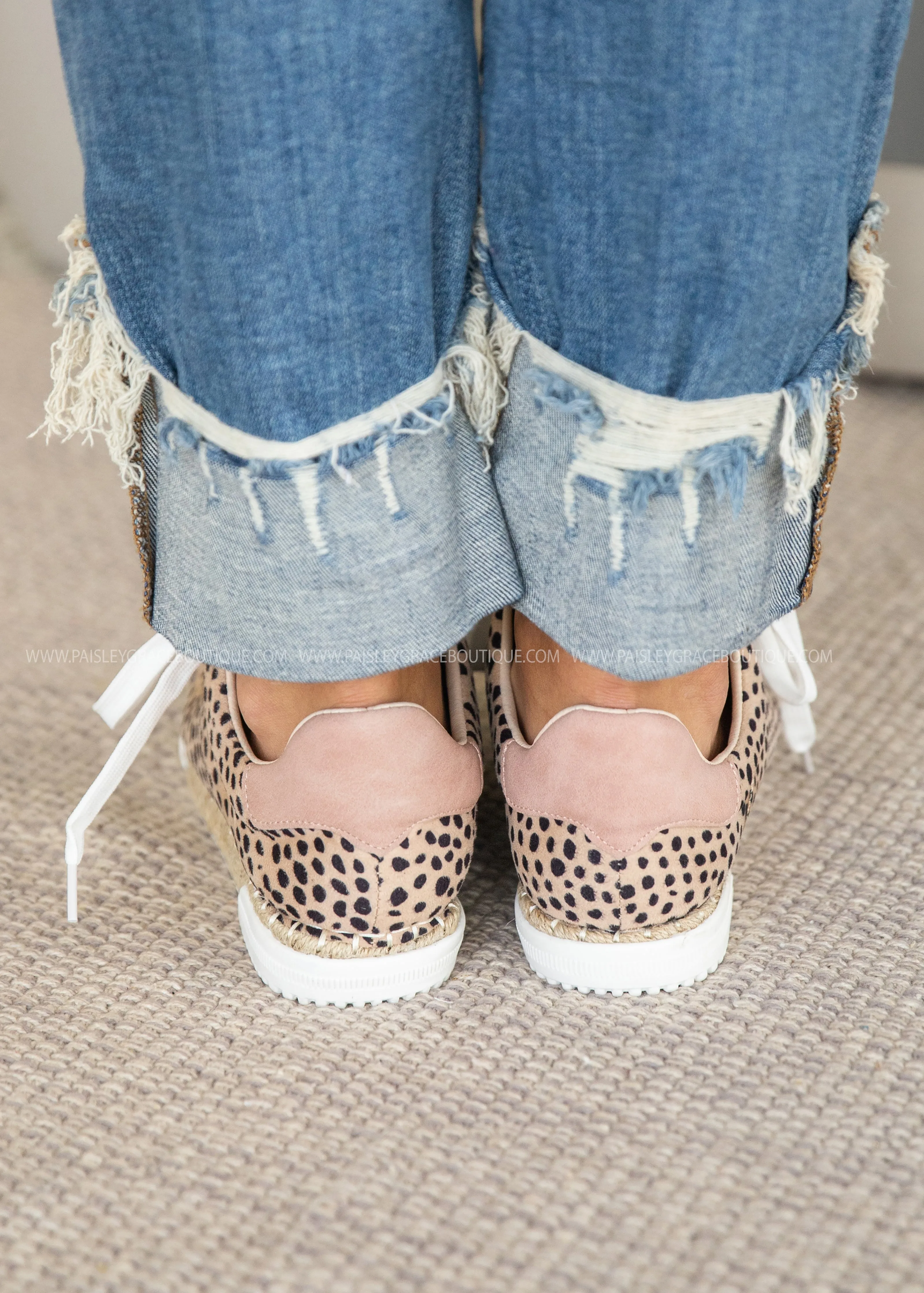Lucia Espadrille Sneaker-CHEETAH - FINAL SALE