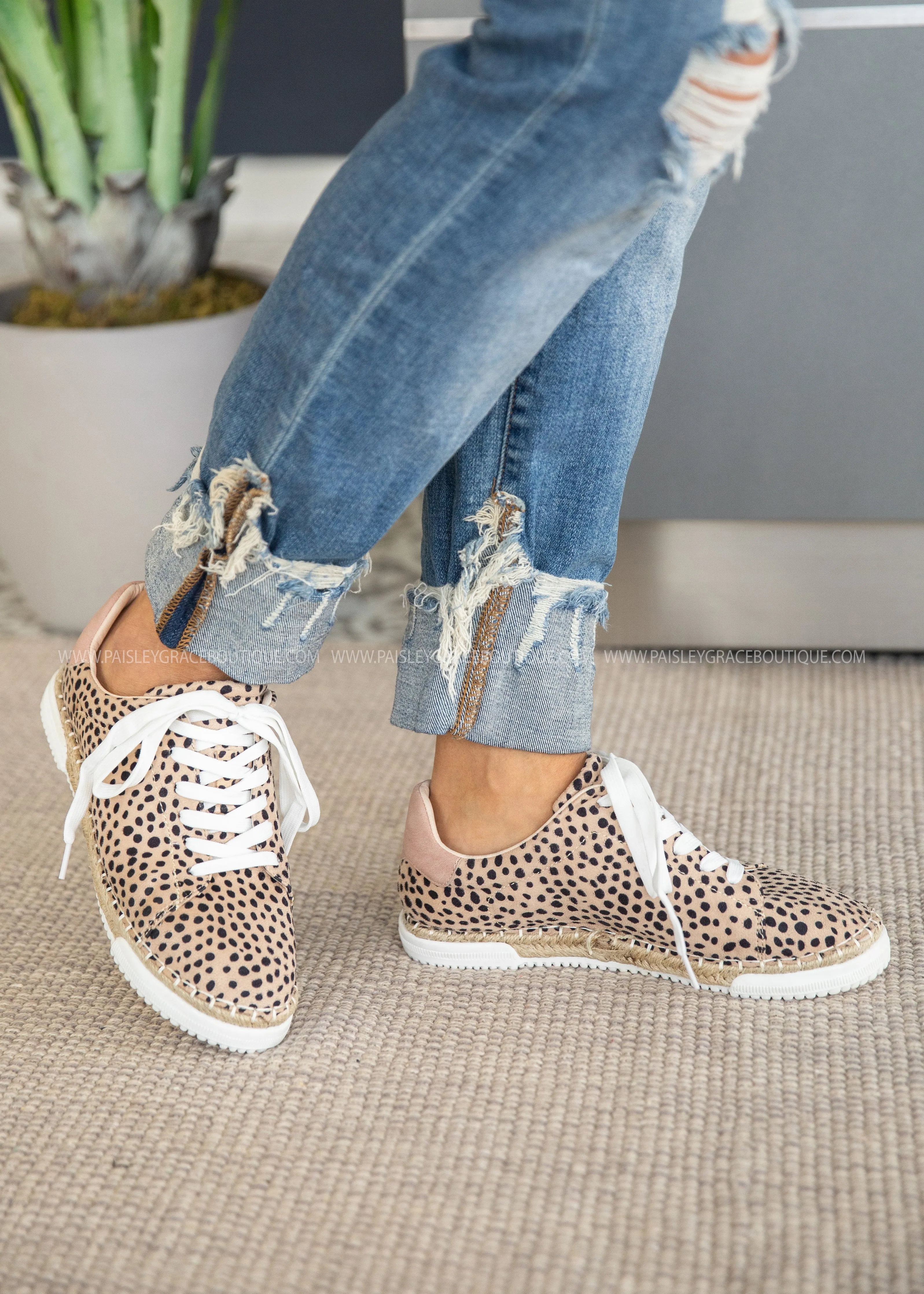 Lucia Espadrille Sneaker-CHEETAH - FINAL SALE