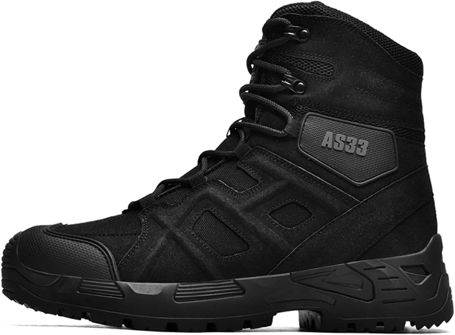 Men Ankle Boots Fashionable Men's Hiking Shoes Lace Up Comfortable And Breathable Durable Comfy Boots Water Proof And Damping Desert High Top Outdoor Training Shoes