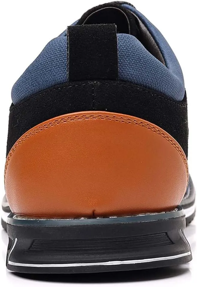 Men's Casual Dress Shoes Comfortable Oxford Shoes Business Formal Derby Sneakers