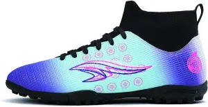 Men's high top Football Shoes, Lightweight Training Five-a-Side Soccer Shoes