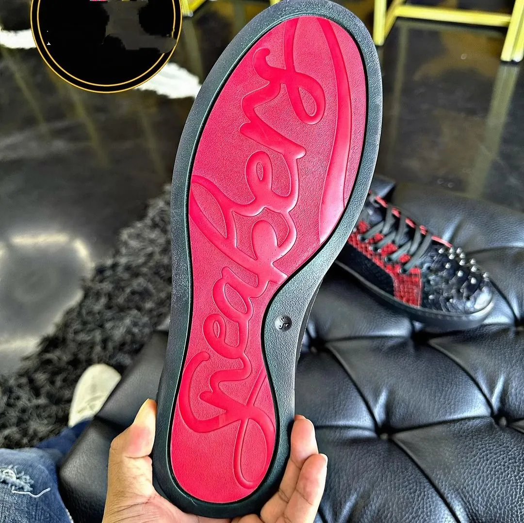 Men's Leather Casual Sneakers