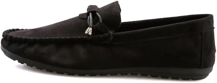 Men's Loafers Shoes Round Toe Solid Color PU Leather Suede Vamp Loafers Slip Resistant Flexible Comfortable Walking Party Slip-on