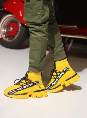 Men's Outdoor Flashy Walking High Top Sneakers