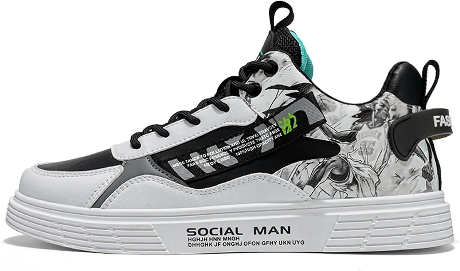 Men's Skateboarding Shoes Fashion Skateboarding Shoes Autumn/Winter Sports and Leisure Shoes