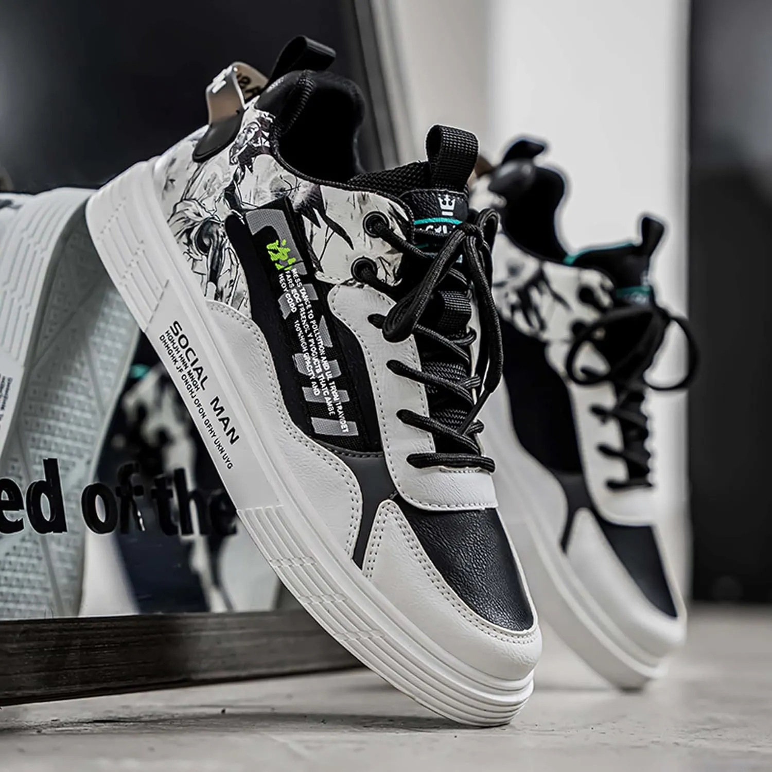 Men's Skateboarding Shoes Fashion Skateboarding Shoes Autumn/Winter Sports and Leisure Shoes