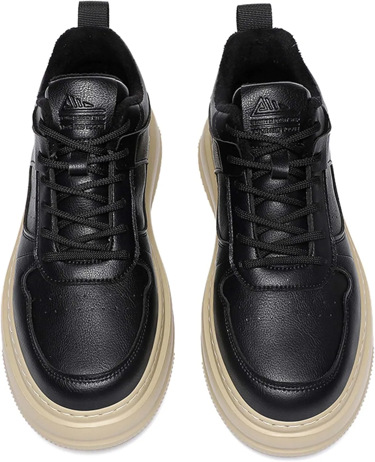 Men's Winter Skateboarding Shoes - Fashionable Casual Shoes - Velvet Warm Walking Shoes - Breathable Running Shoes Outdoor Sports Shoes