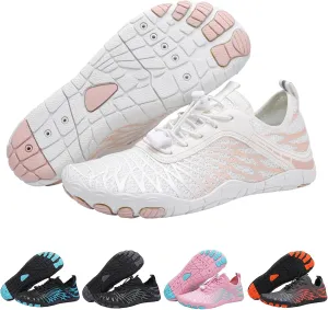 Mens Womens Water Sport Shoes Hiking Footwear Pro Barefoot Shoes Lightweight Quick Drying Aqua Shoe Outdoor Athletic Sport Sneakers Kayaking Boating Hiking Surfing Walking