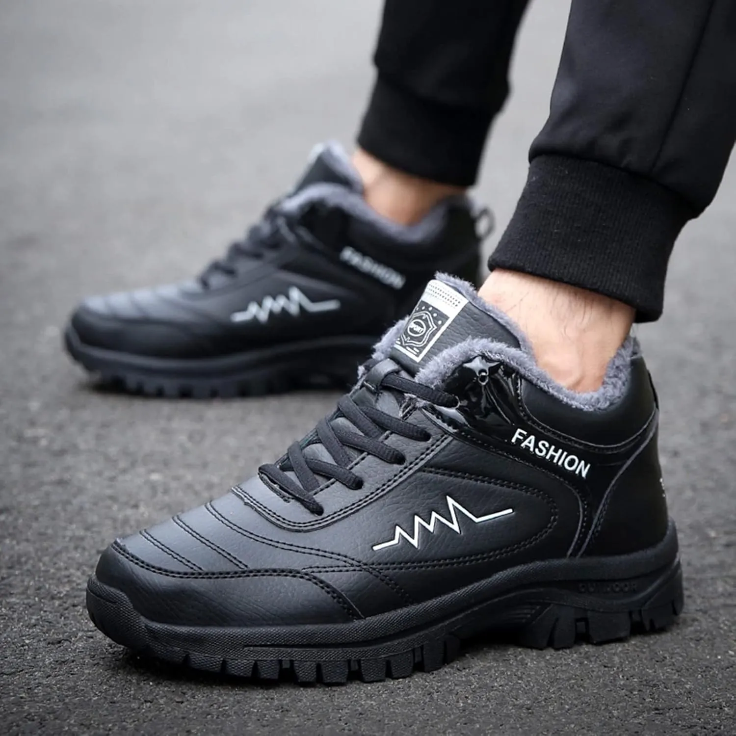 Men's Work Boots Non Steel Toe Hiking Sneakers Ankle Ladies Women Safety Toe Shoes Business Casual Waterproof Platform Botas Slip Resistant Hike Grounded Footwear