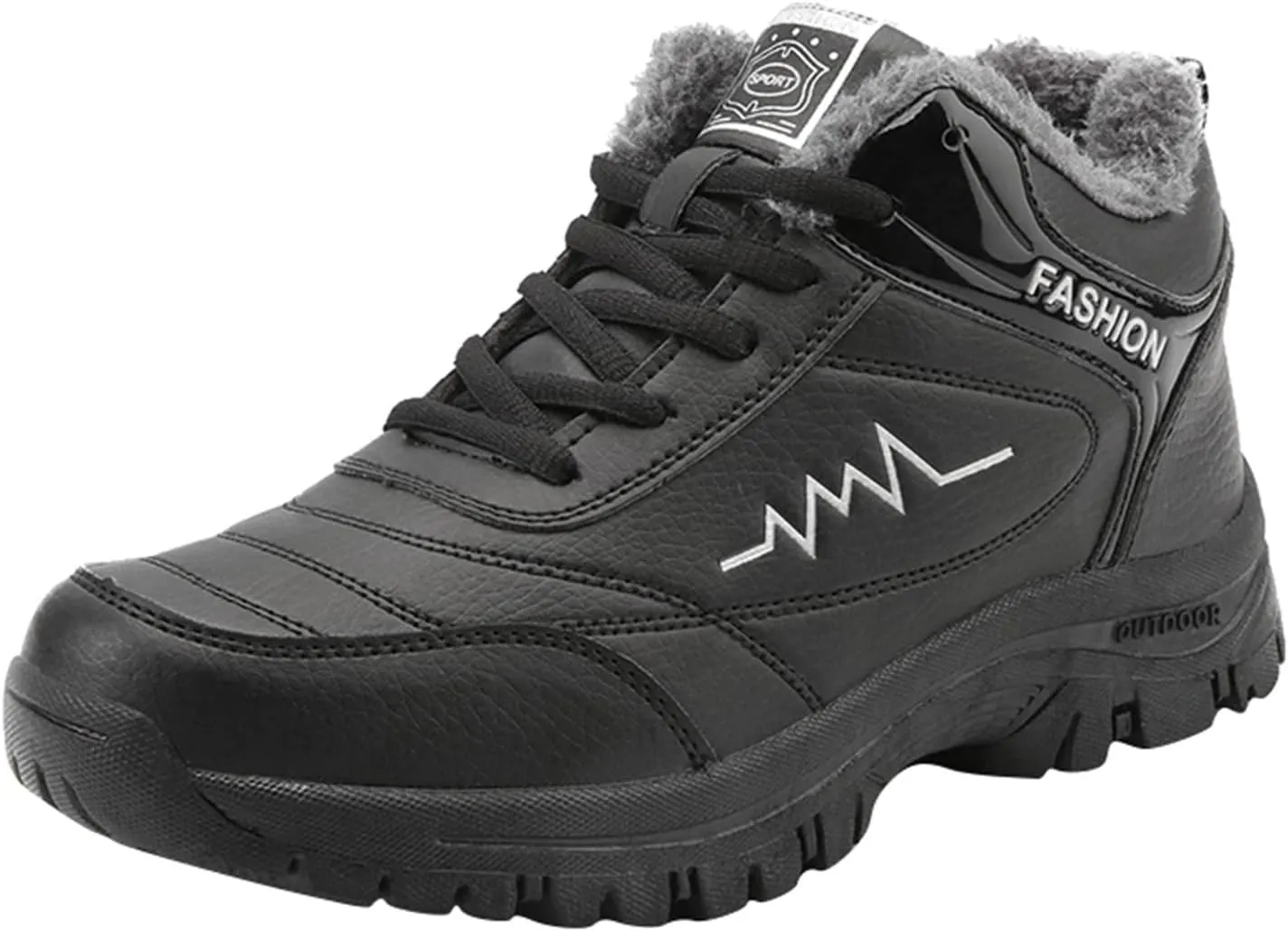 Men's Work Boots Non Steel Toe Hiking Sneakers Ankle Ladies Women Safety Toe Shoes Business Casual Waterproof Platform Botas Slip Resistant Hike Grounded Footwear
