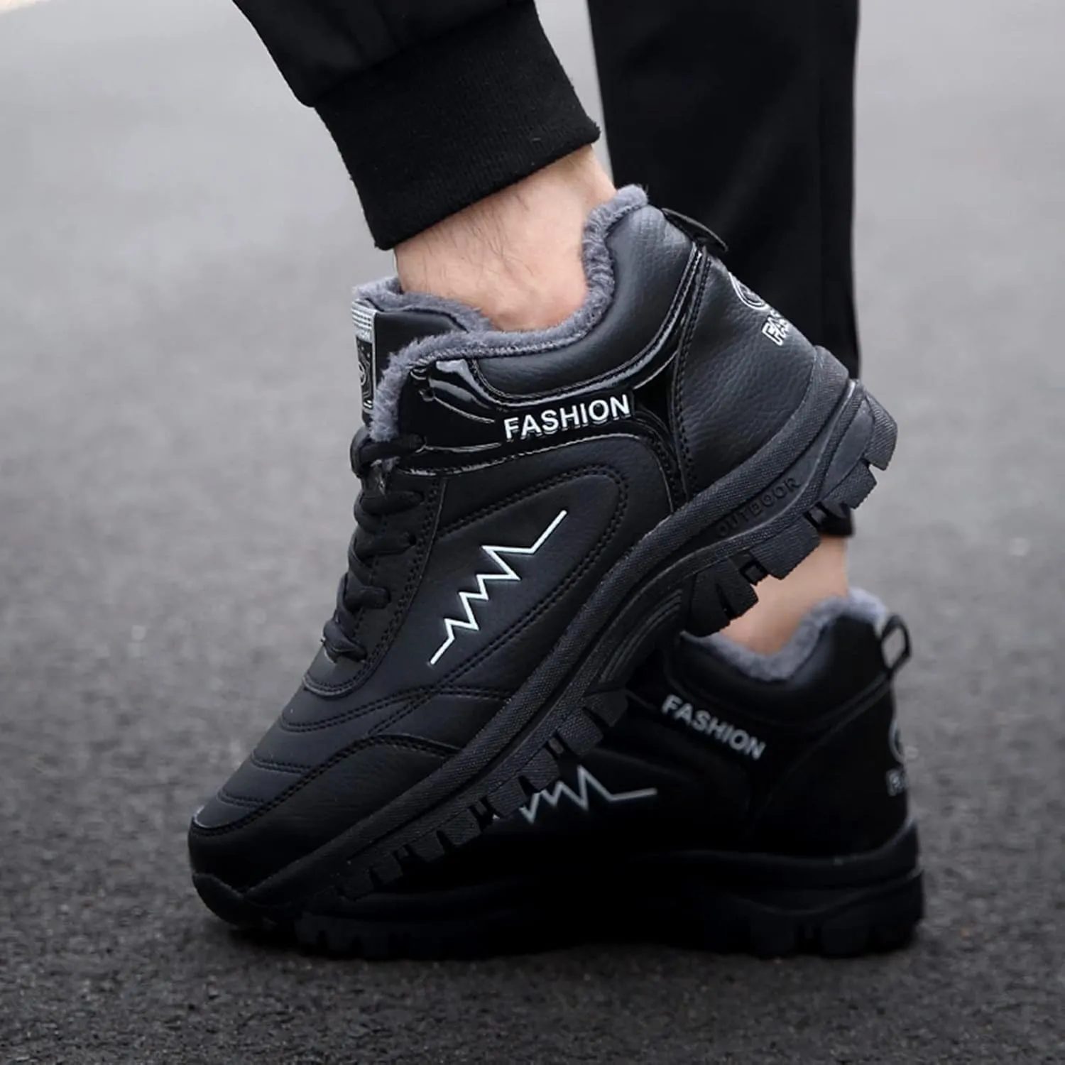 Men's Work Boots Non Steel Toe Hiking Sneakers Ankle Ladies Women Safety Toe Shoes Business Casual Waterproof Platform Botas Slip Resistant Hike Grounded Footwear