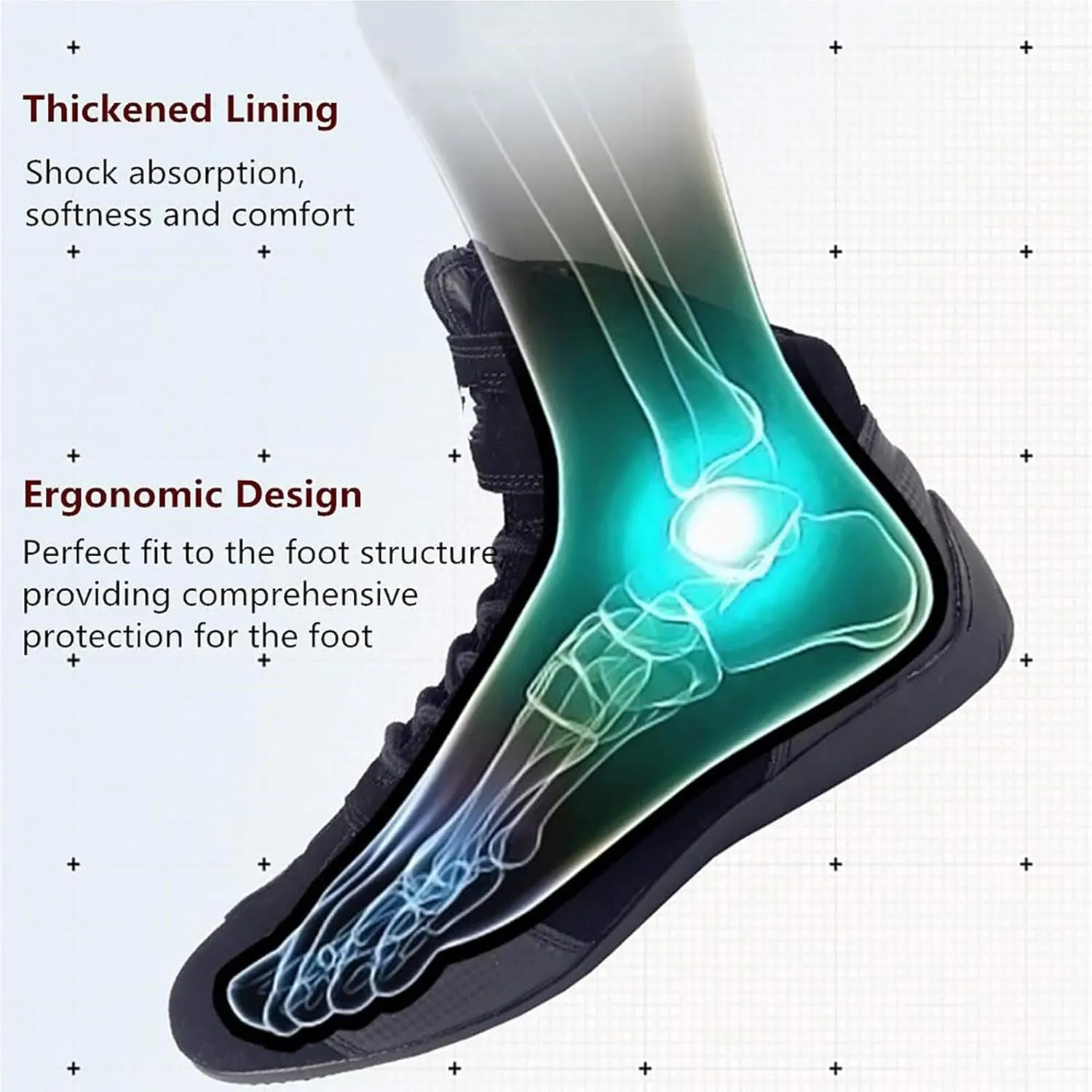 Motorcycle Boots Knight Shoes - Motorcycle Riding Shoes(38-46) with Non-Slip Rubber Bottom, Breathable/Waterproof, Easy Put on Take Off, for Outdoor Cycling Hiking,42,Black
