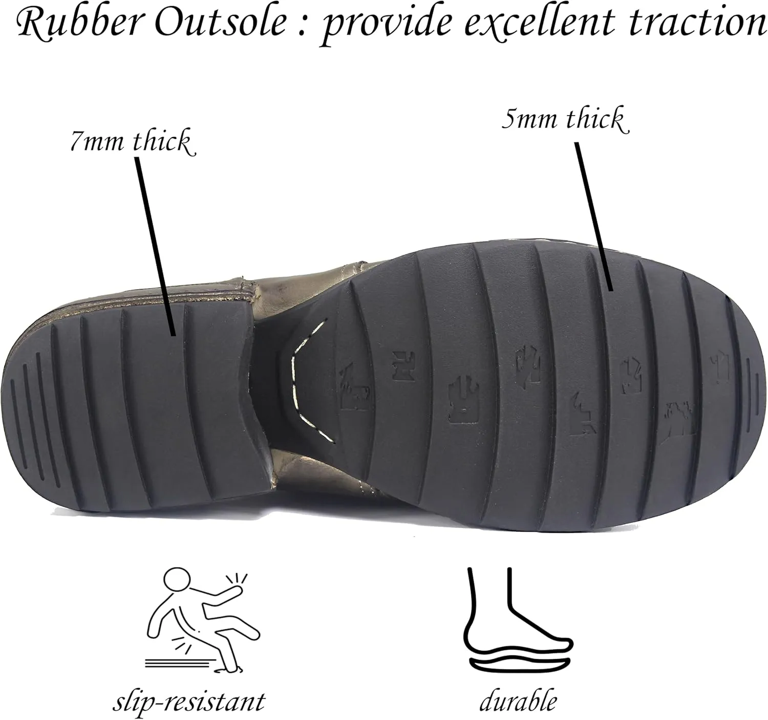 Motorcycle Boots Men Fashion Leather Ankle Chukka Boots Casual Riding Lace up Shoes AF001-3