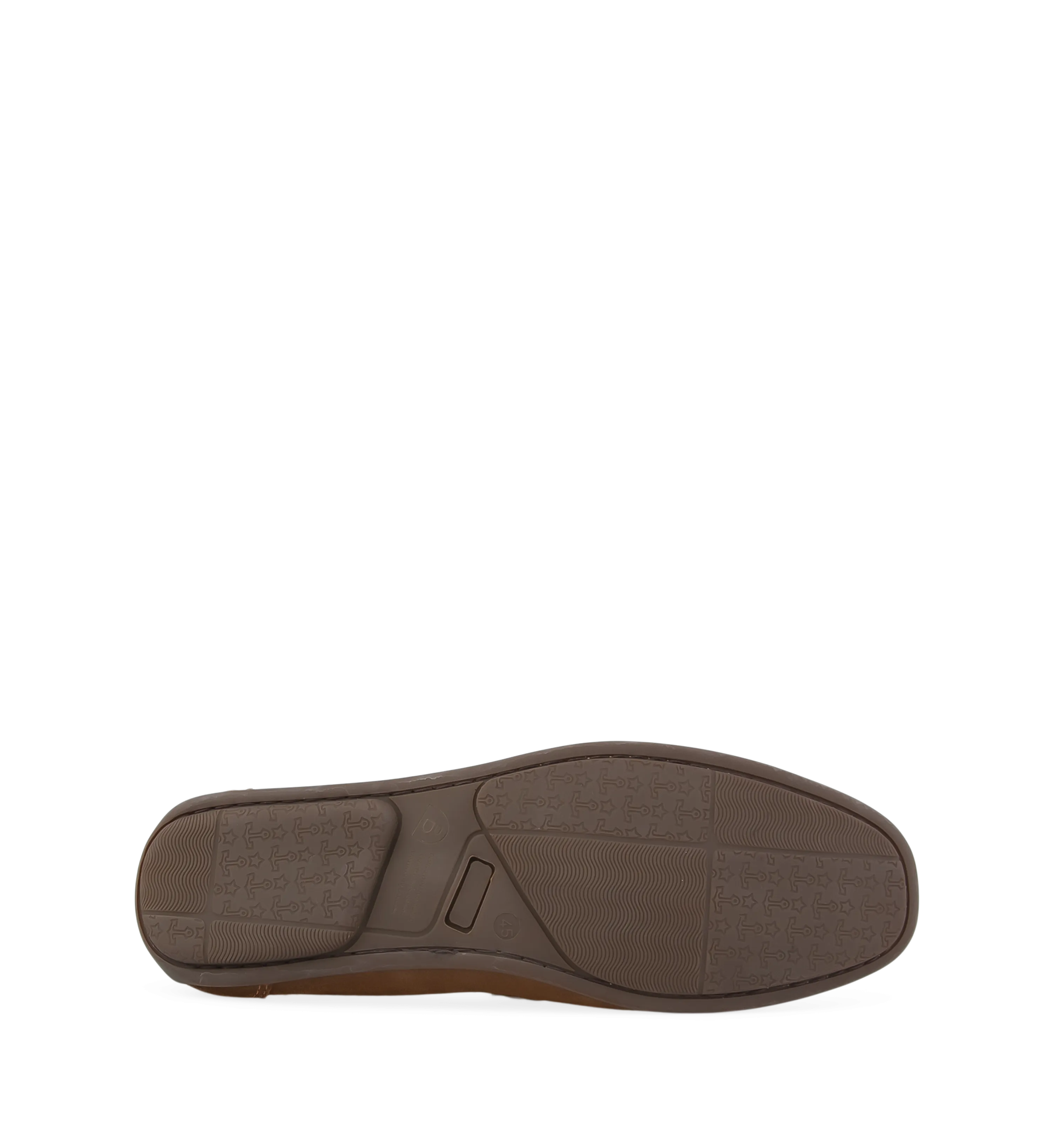 Neon Taupe Suede Loafers