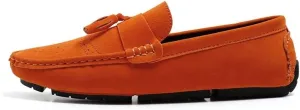 New Loafers for Men Penny Loafers with Tassel Suede Vamp Resistant Comfortable Anti-Slip Wedding Slip On