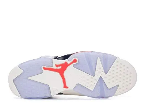 Nike Jordan Retro 6 - Men's (9.5, White/Infrared 23/Neutral Grey/White/Sail)