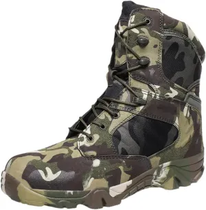 Outdoor Hiking Shoes Men's Hiking Camping Hunting Shoes Waterproof Tactical Boots
