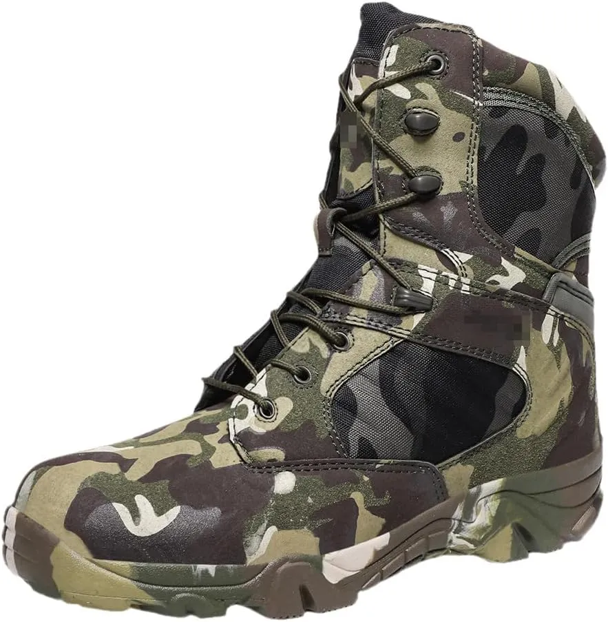Outdoor Hiking Shoes Men's Hiking Camping Hunting Shoes Waterproof Tactical Boots