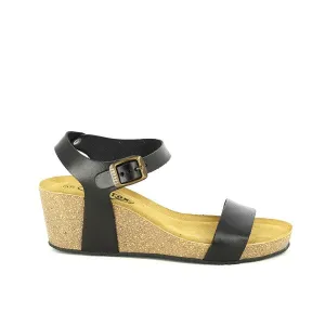 Plakton 363023 Black Slingback Wedges