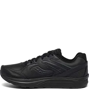 Saucony Men's Echelon Walker 3 Walking Shoes, Black, 12
