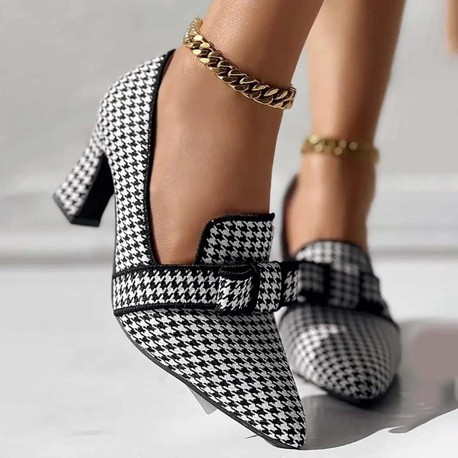 Silver Girl High Heel Black High Heel High Heel for Woman Casual Leisure Shoes High Heeled Boots for Women Knee Length
