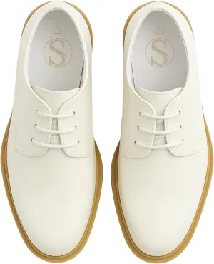 SIRRI Boys Derby Patent Formal Dress Shoes Lace Up Wedding Prom Footwear