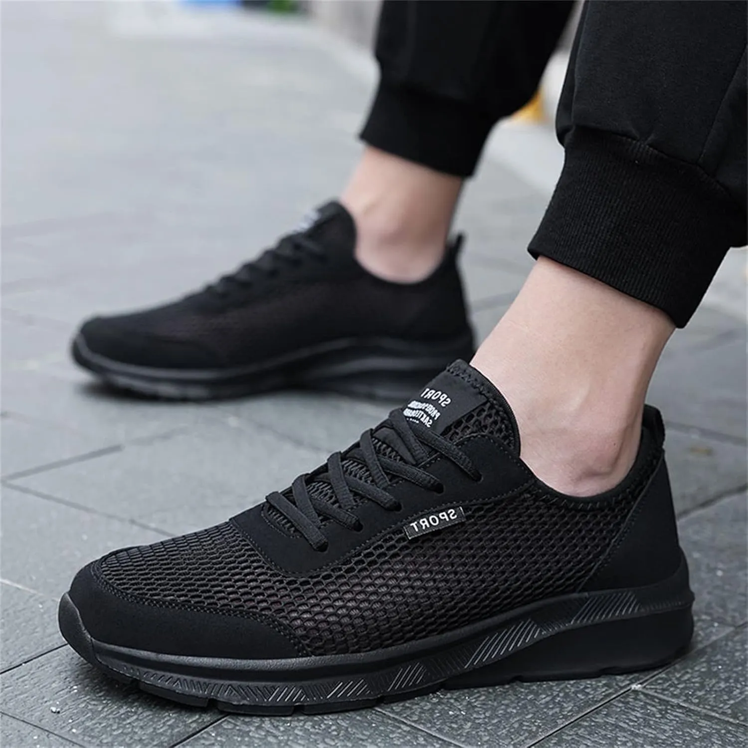 Slip On Shoes for Men - Casual Comfortable Athletic Tennis Walking Sneakers for Men with Memory Foam Mens Shoes