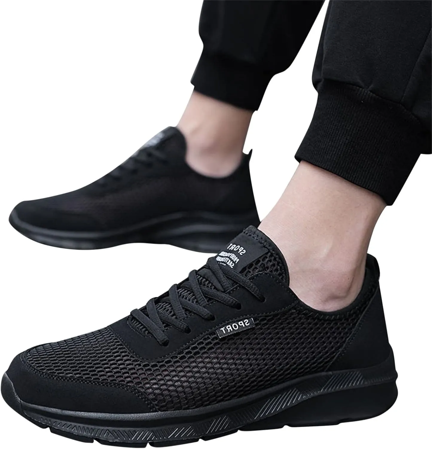 Slip On Shoes for Men - Casual Comfortable Athletic Tennis Walking Sneakers for Men with Memory Foam Mens Shoes