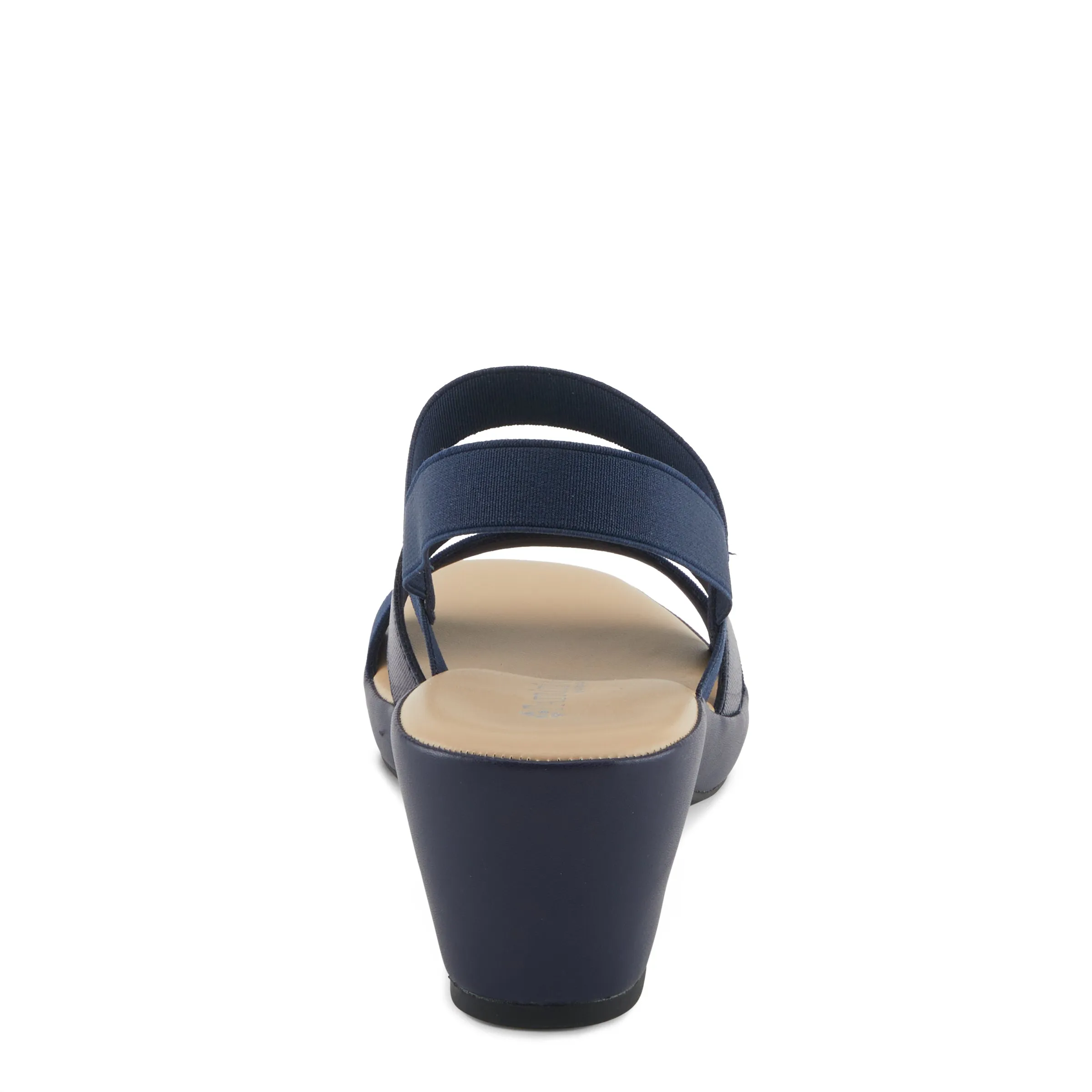 Spring Step Shoes  Patrizia Marzula Women’s Metallic Textile Sandals 2.5" Heel